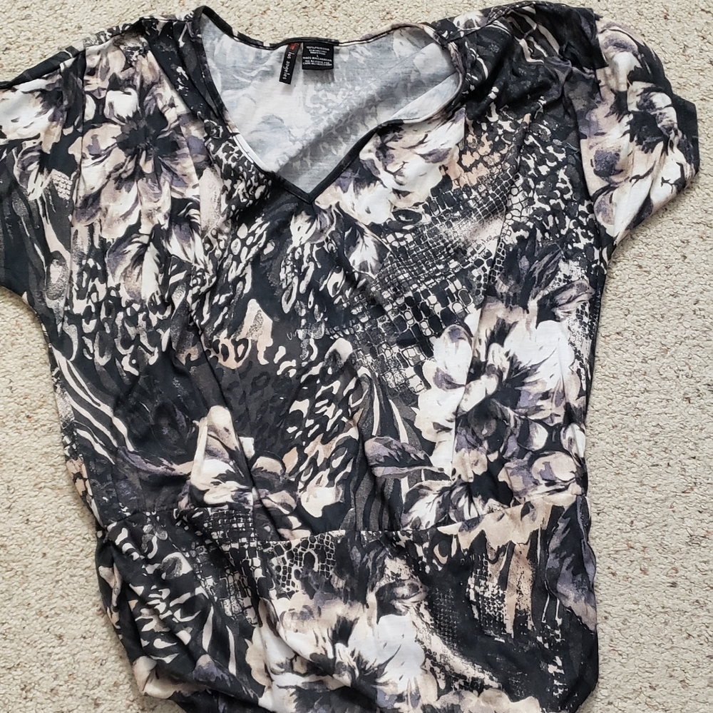 Fire Los Angeles printed top,L